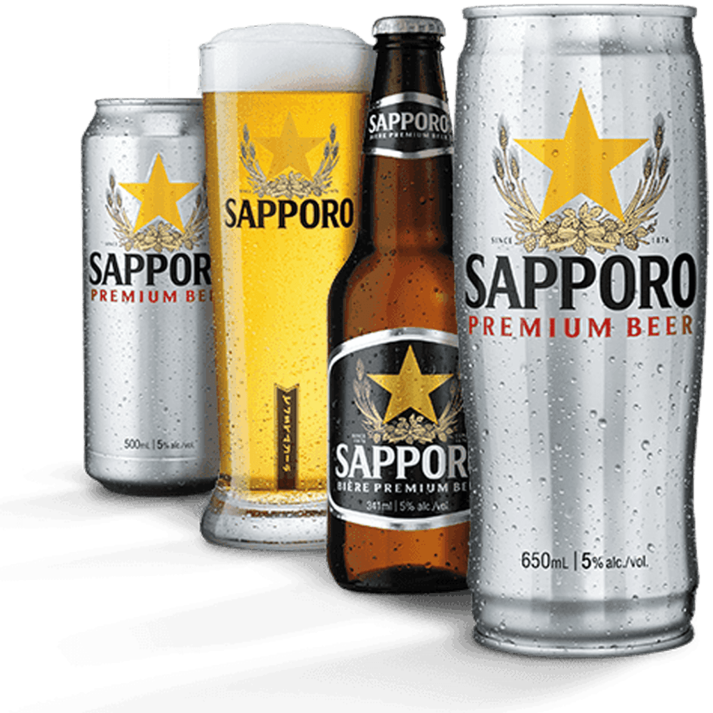Sapporo Beer Can Label Printing
