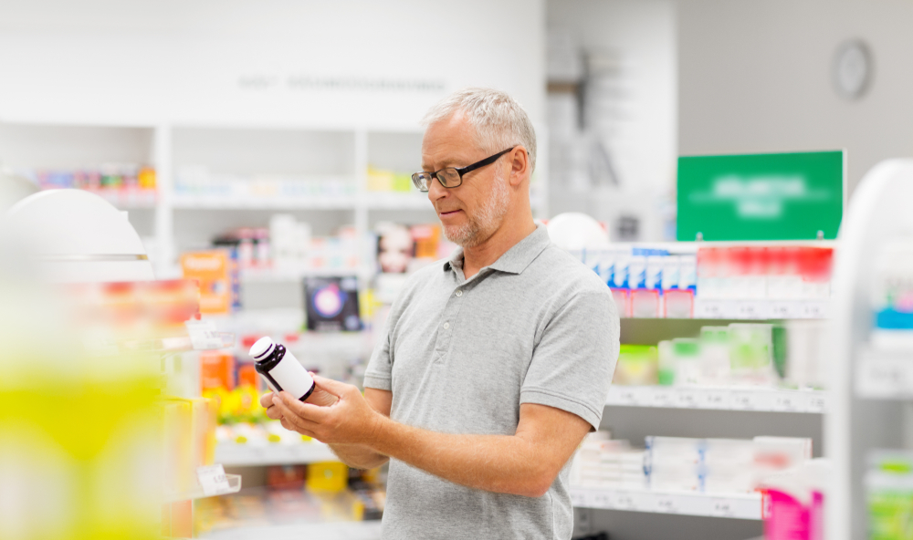 AllLabels blank pharmacy labels roll format for WinRx dispenser at Edmonton pharmacy