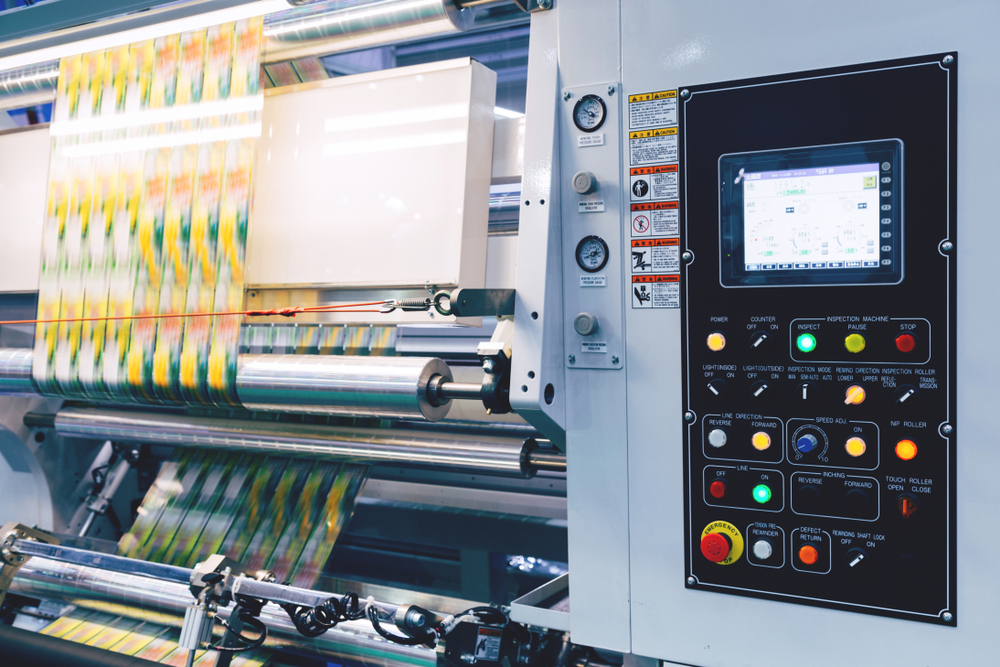 Label printing companies Canada -- AllLabels custom label production facility in Surrey BC