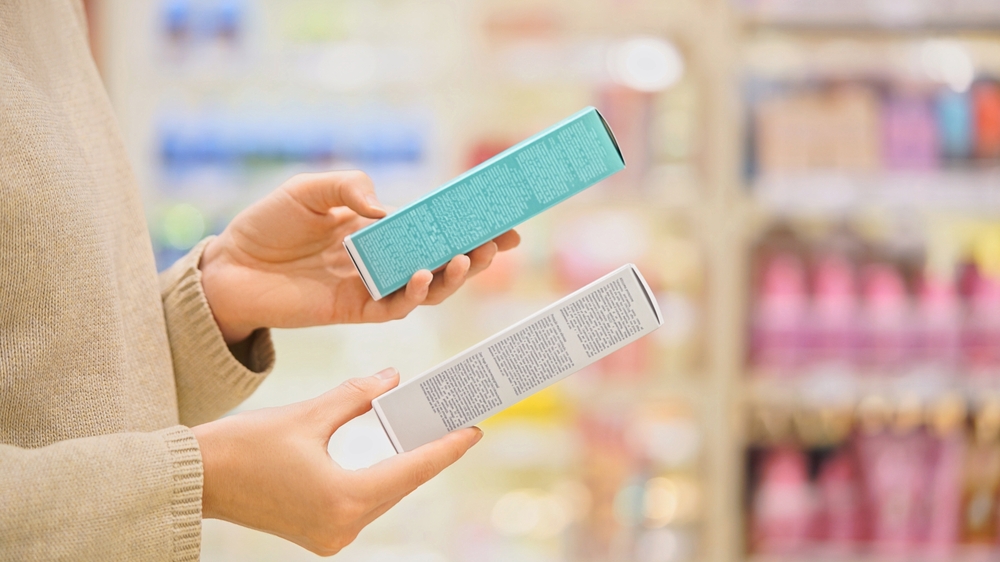 AllLabels product label printing services showing prepress review and material specification process